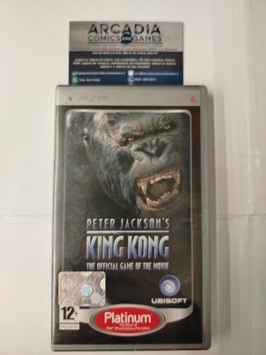 Peter Jackson's King Kong PSP PlayStation Portable Sony ITA Platinum